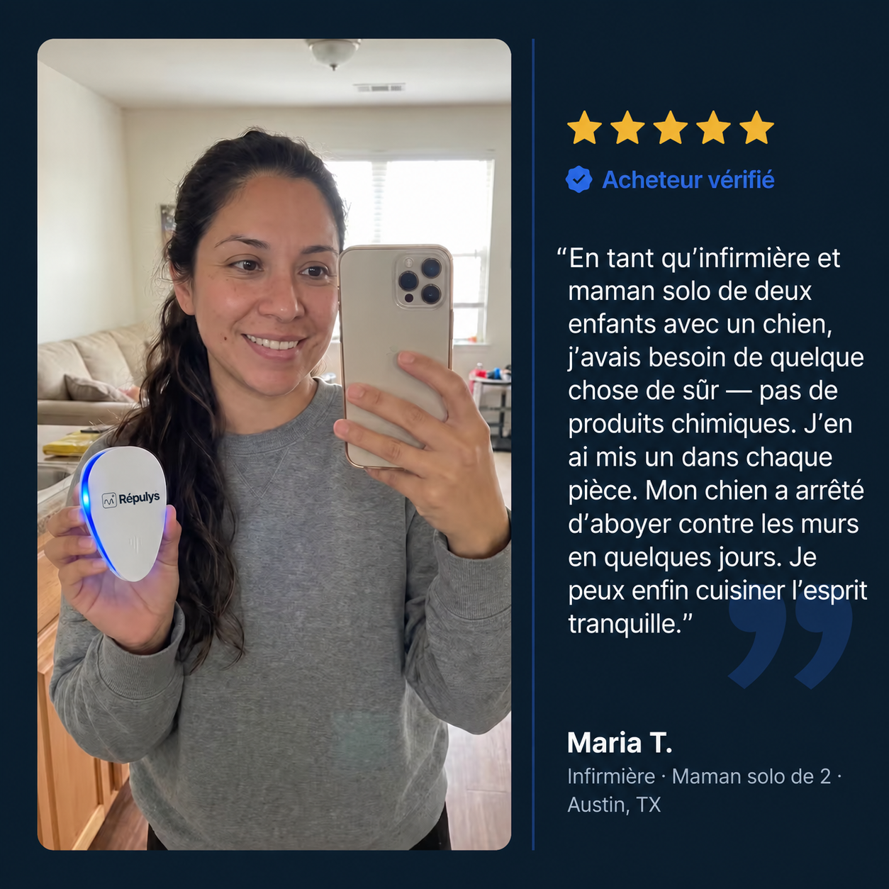 Répulsif Antiparasitaire à Ultrasons – Éliminez définitivement plus de 14 nuisibles