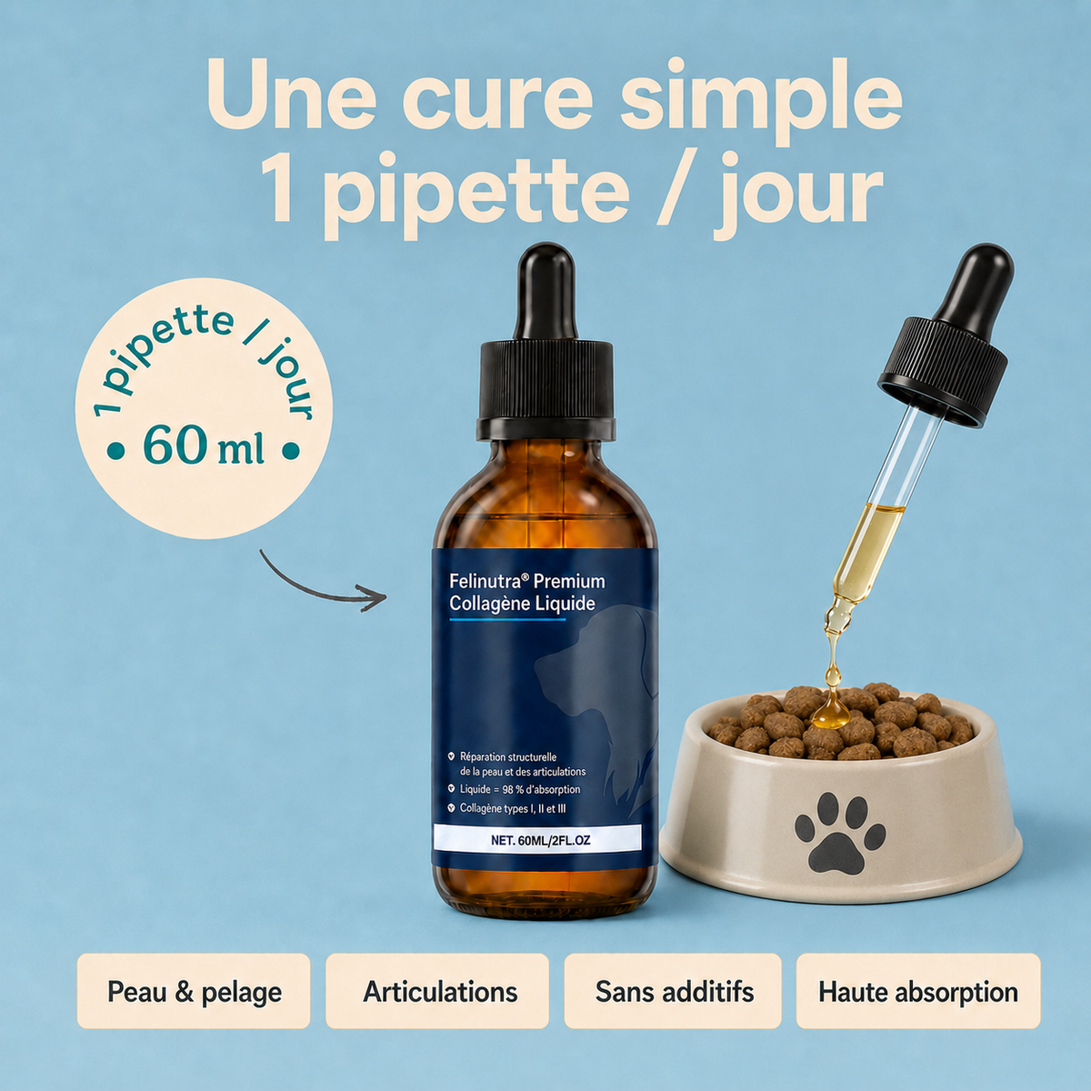 Felinutra Premium Collagène Liquide